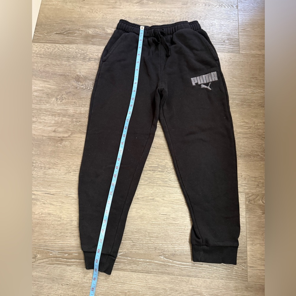 Puma Kids Charcoal Sweatpants - Picture 2 of 7